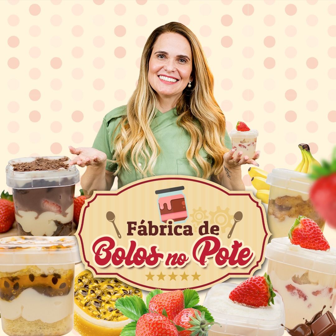 Curso de bolo de pote